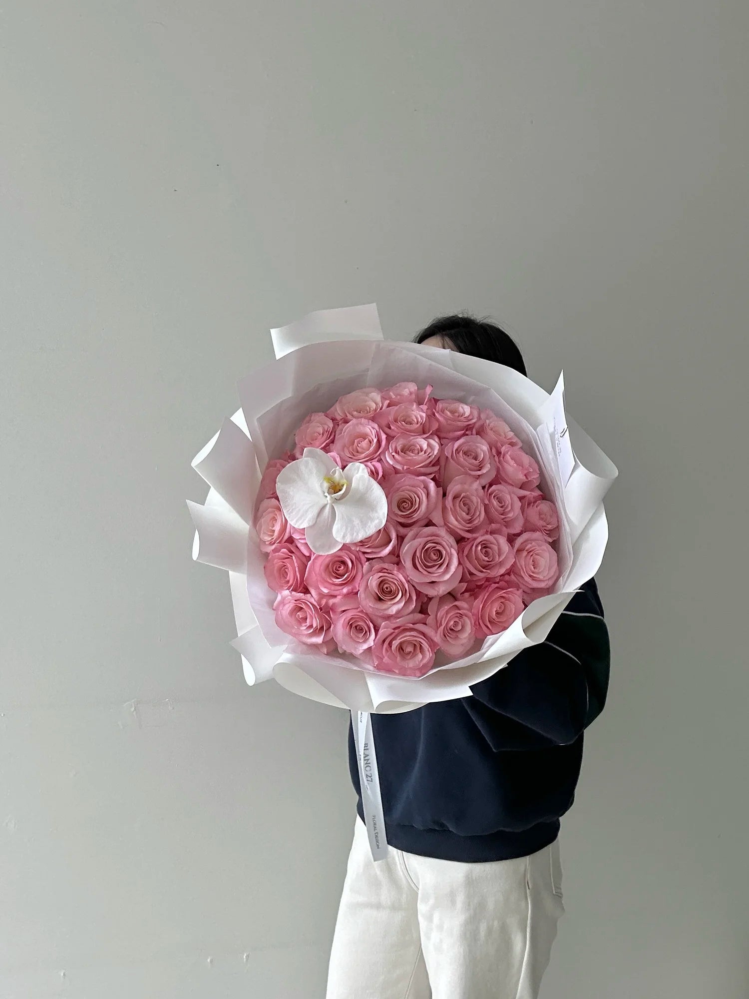 Round Style Rose Bouquet