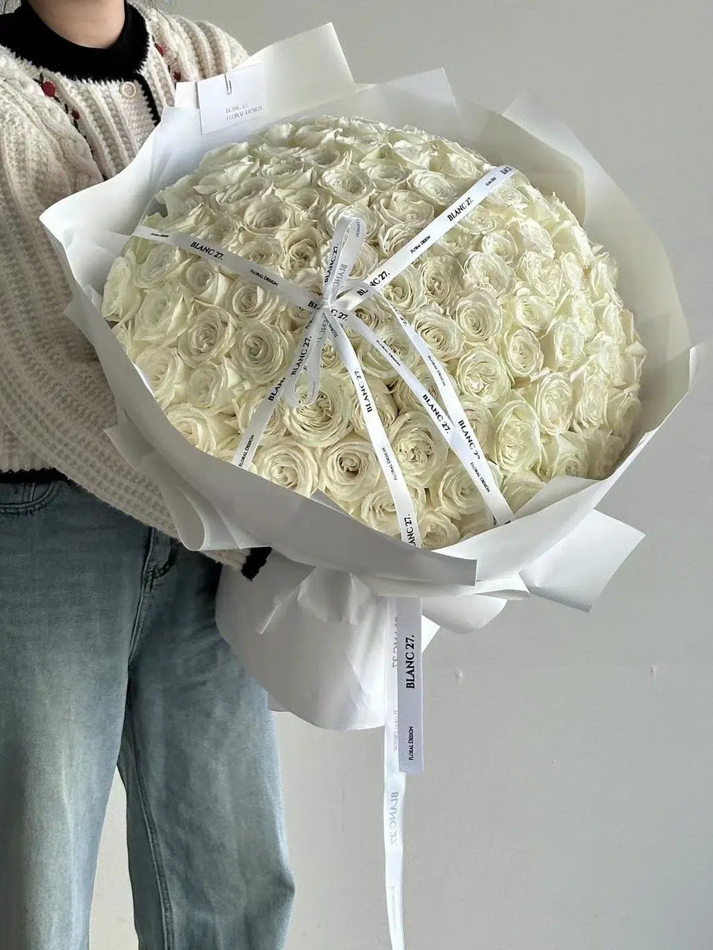 Round Style Rose Bouquet