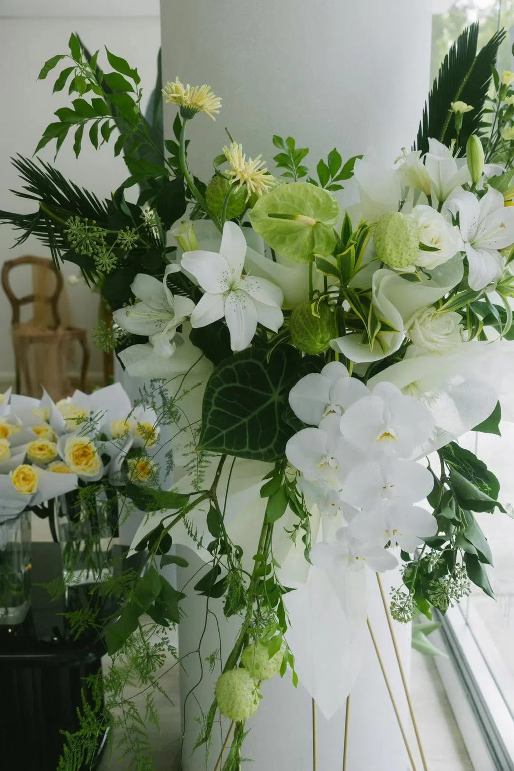 Grand Opening Flower Stand