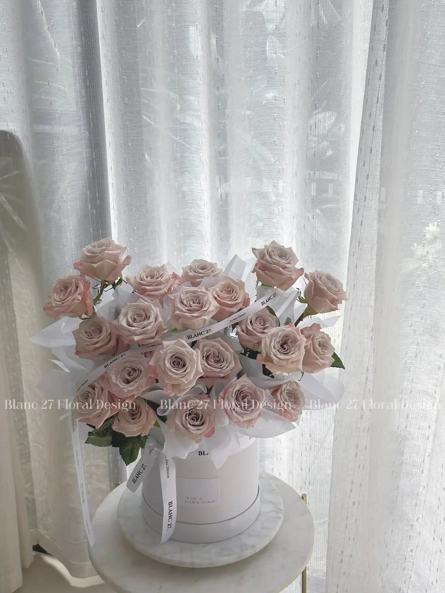 Rose Only Hat Box - Layered Style