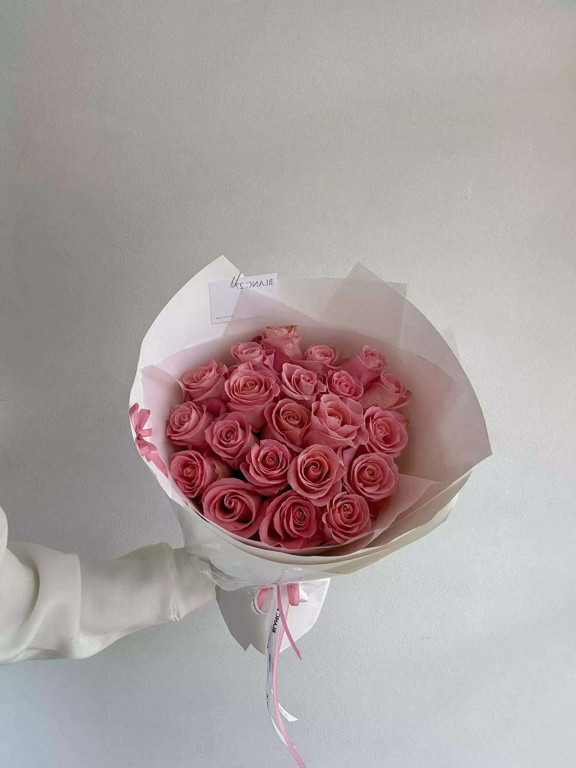 Round Style Rose Bouquet