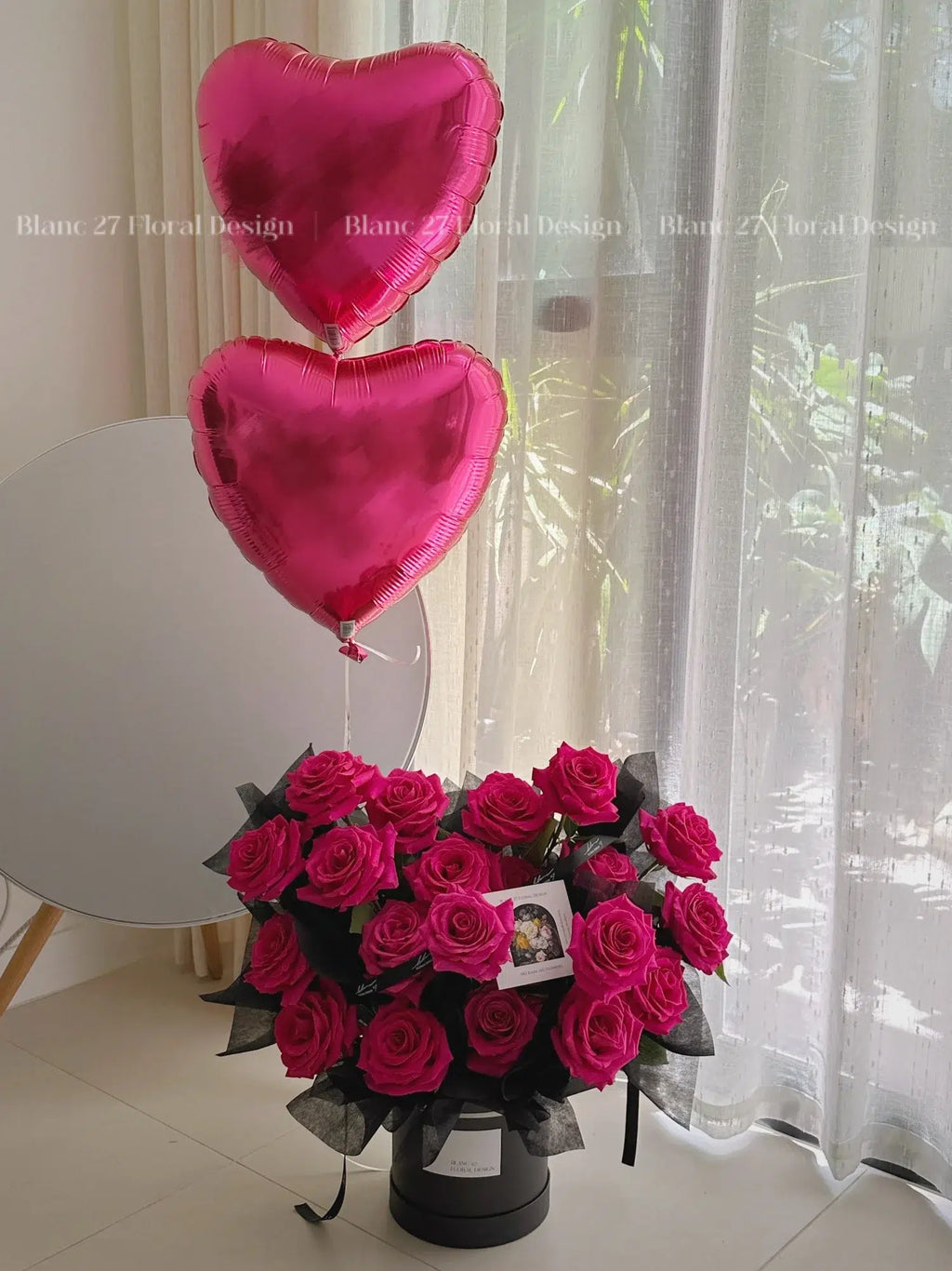 Rose Only Hat Box - Layered Style