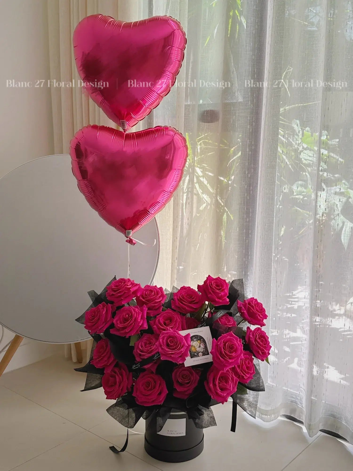 Rose Only Hat Box - Layered Style