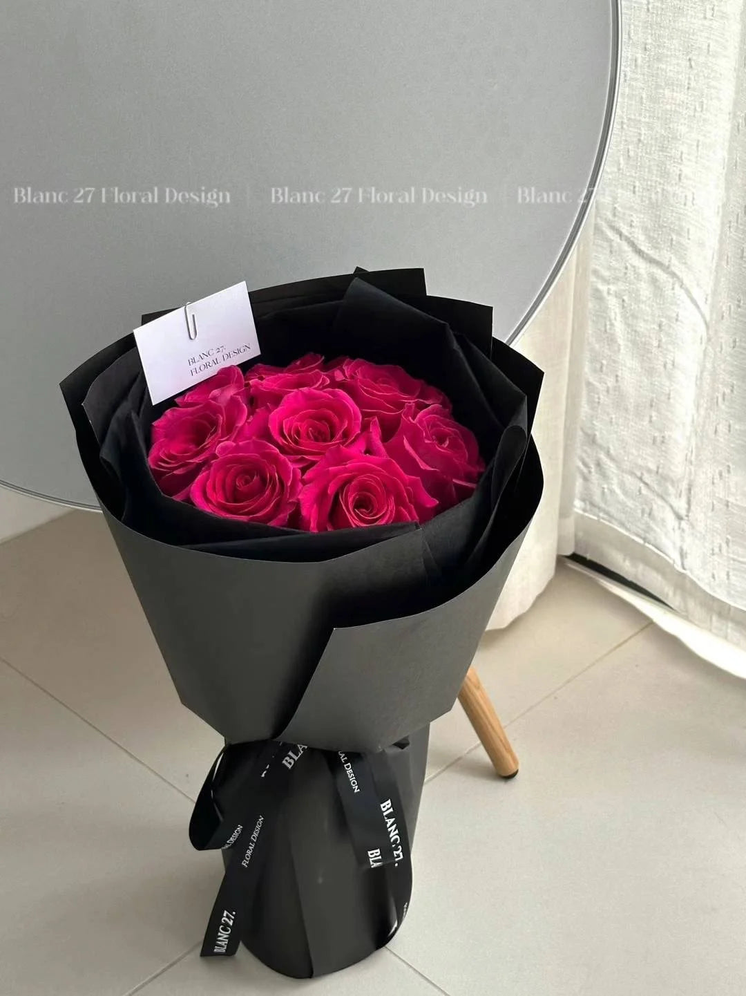 Round Style Rose Bouquet